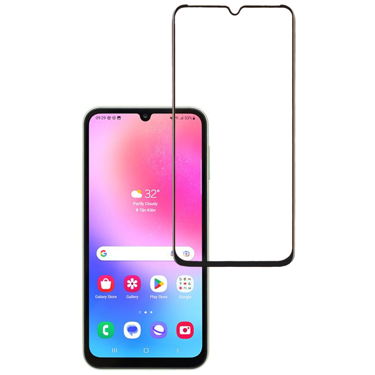 Miếng dán cường lực Samsung A24 full màn hình