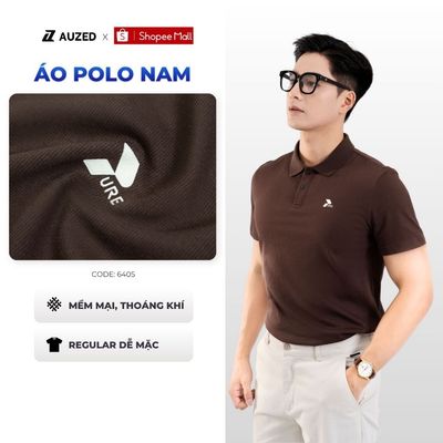 Áo Polo Nam AUZED Cao Cấp, Áo Thun Polo Cotton Co Giãn, Phong Cách Lịch Sự Trẻ Trung 6405