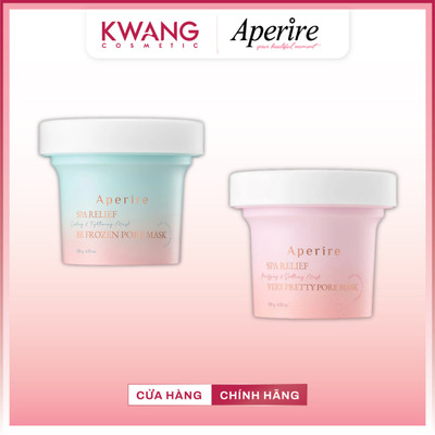 Mặt Nạ Đất Sét Thải Độc, Sáng Da Aperire Spa Relief Pore Mask 120g