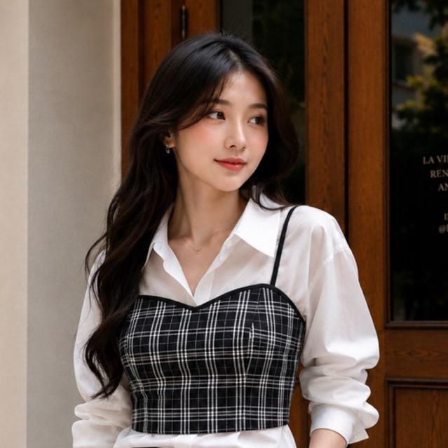 Áo 2 dây La Boutique size M 99% còn rất mới