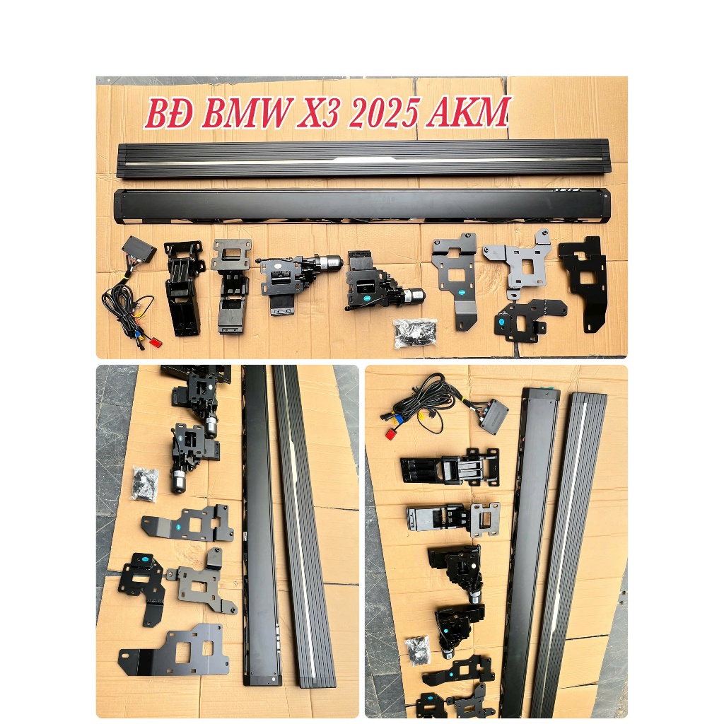 Bậc điện thò thụt theo xe BMW X3 đời 2025-2026