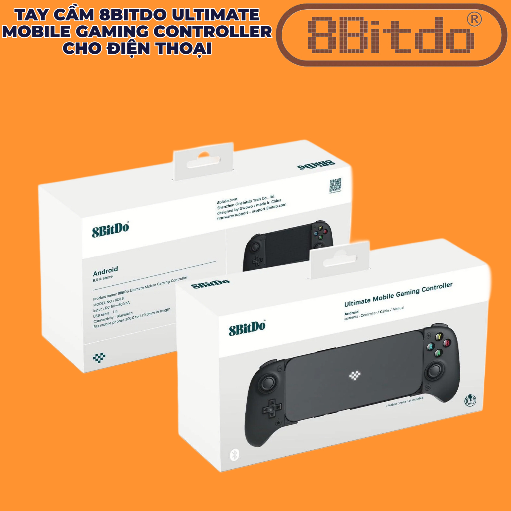 Tay Cầm 8BitDo Ultimate Mobile Gaming Controller Cho Điện Thoại