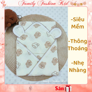 CHĂN CHOÀNG Ủ THÊU TÊN_BỐN MÙA cho bé sơ sinh