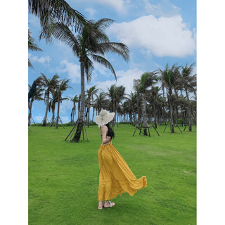 [FREESHIP] Đầm Maxi Bèo Hở Lưng -  Nhà Lỳ Có Maxi