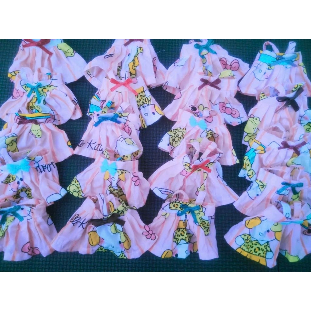 Váy Dây 5in Họa Tiết Siêu Cute Cho Doll
