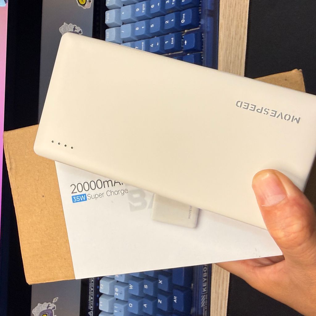 Pin dự phòng 20.000mAh sạc nhanh 35W MOVESPEED - E20