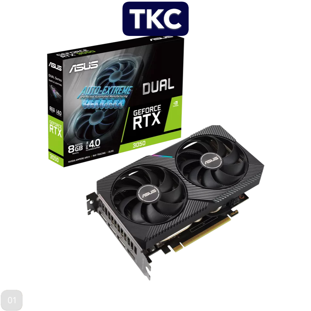 VGA Asus Dual RTX 3050 8GB V2 New FV