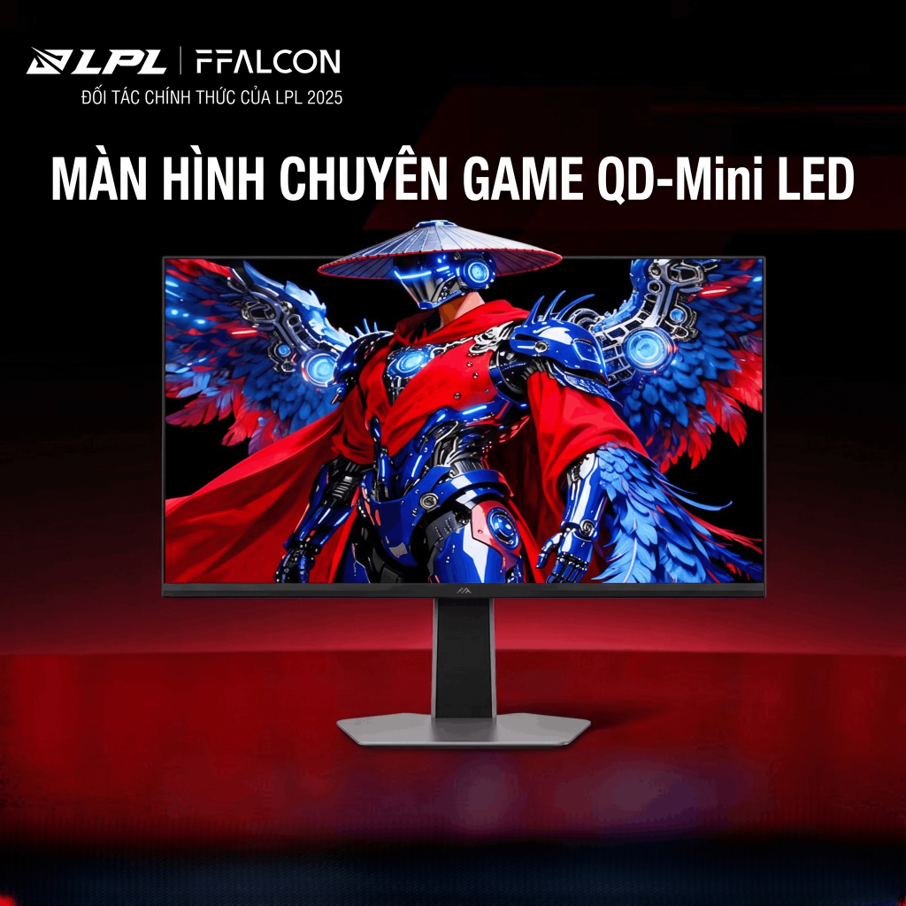 Màn Hình FFALCON Q6 SE 27 Inch 2K 180Hz Mini LED, Tích Hợp Loa - Mới 100% FullBox - BH 24 Tháng - Rẻ