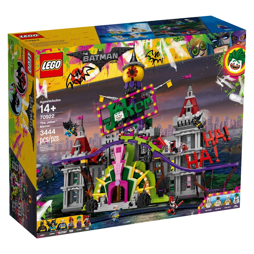 [HAPPY BRICKS] LEGO BATMAN 70922 - LÂU ĐÀI CỦA JOKER - THE JOKER MANOR