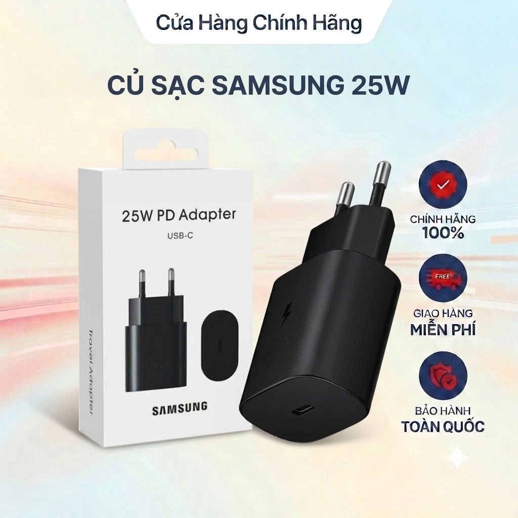 Củ Sạc SamSung 25w Chính Hãng