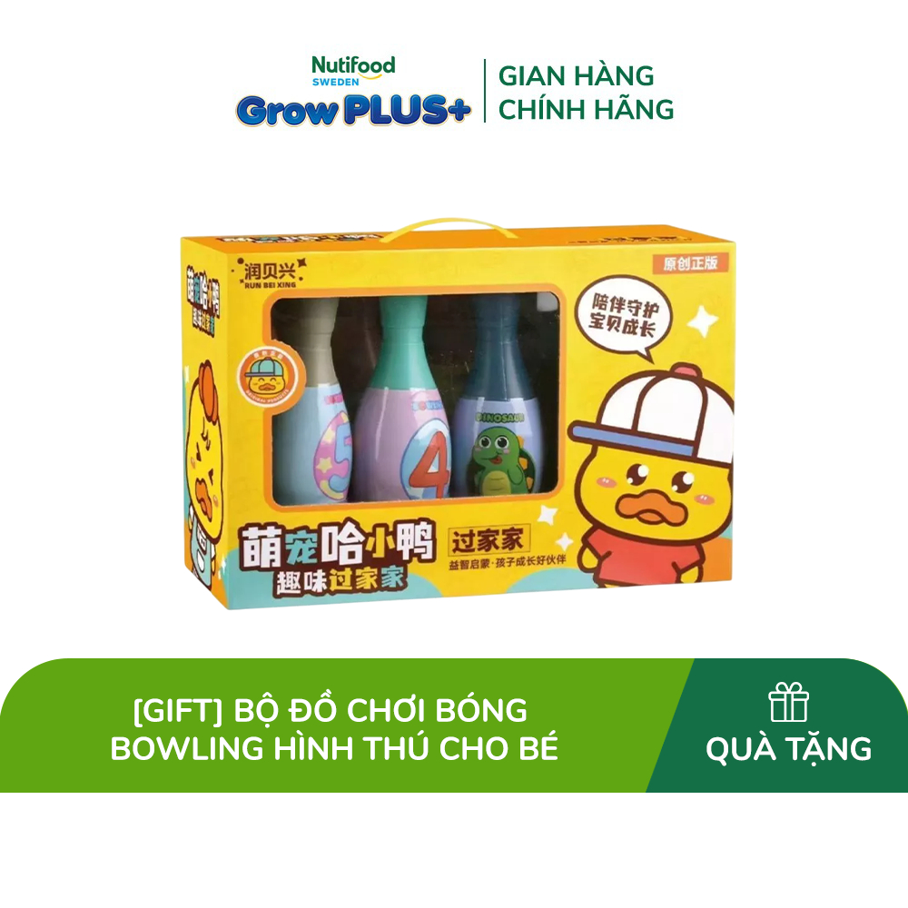Gift A2 - Bộ đồ chơi bóng Bowling hình thú cho bé