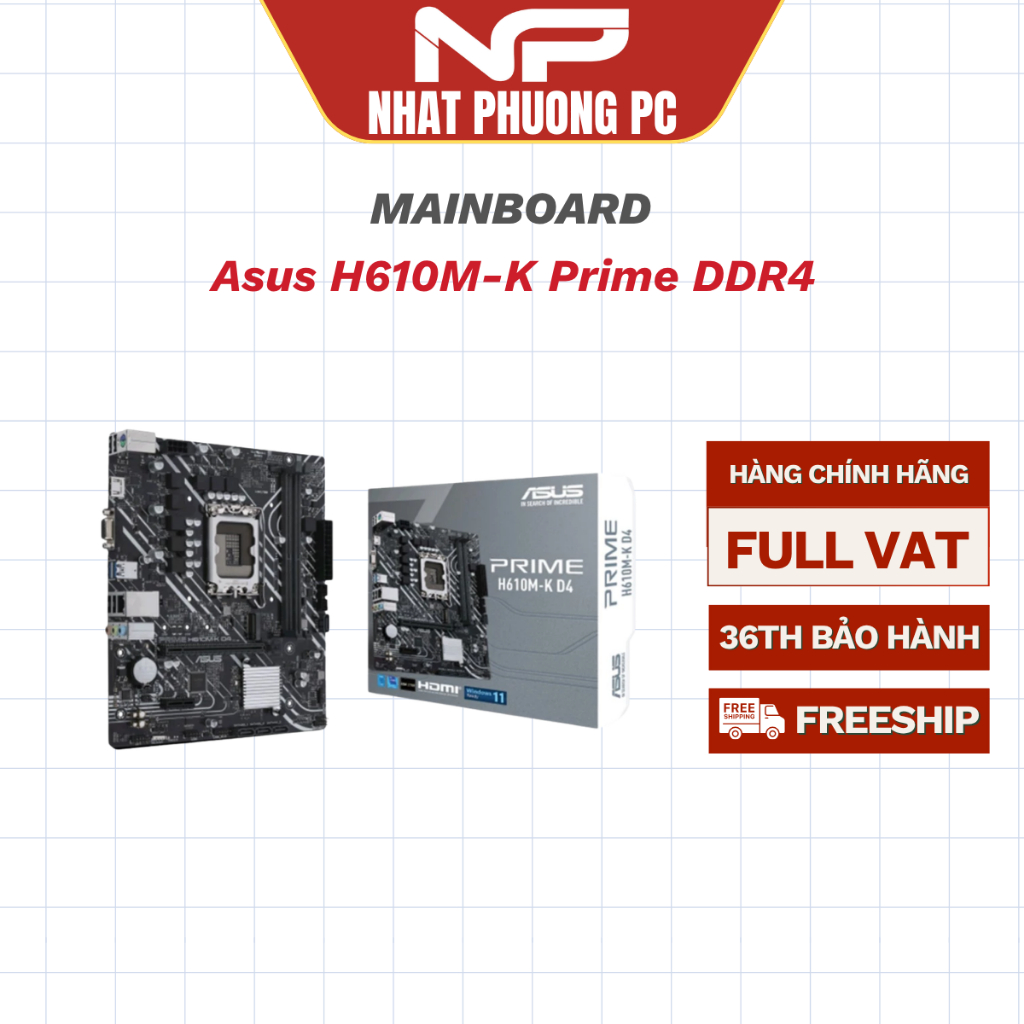 Mainboard Asus H610M-K Prime DDR4