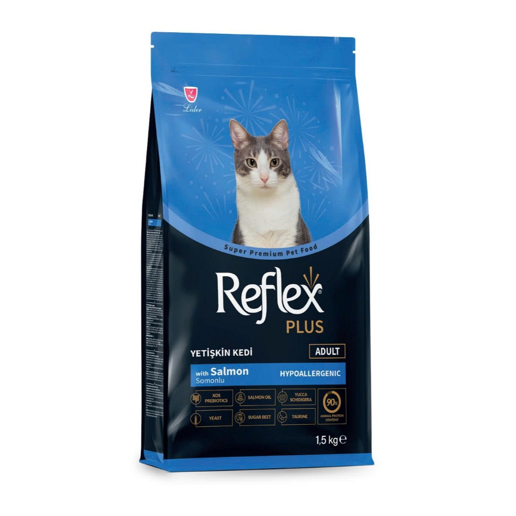 Reflex Plus Vị Cá Hồi Gói 1.5kg - Reflex Plus Adult Cat Food Salmon-Petshop79