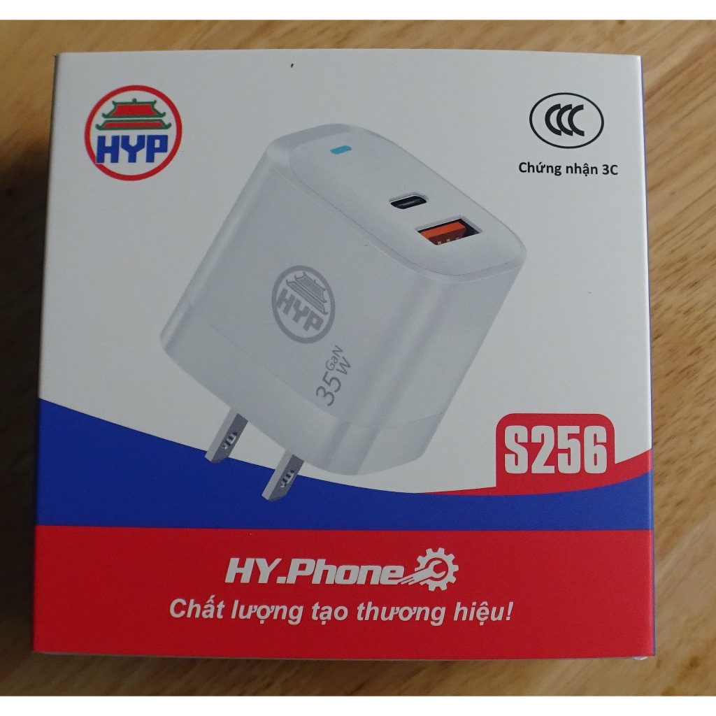 củ sạc gan sạc siêu nhanh HYPhone 35w