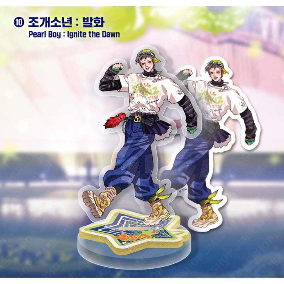 [CHÍNH HÃNG]  STANDEE XOAY LEZHIN 2026 (Backlight,Jinx,Melting,Scent,Potn,...)