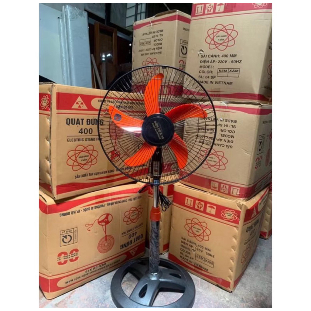 QUẠT CÂY ĐIỆN CƠ B400/500 X19 - QUẠT BÀN B300 X19 - CÓ BẢO HÀNH