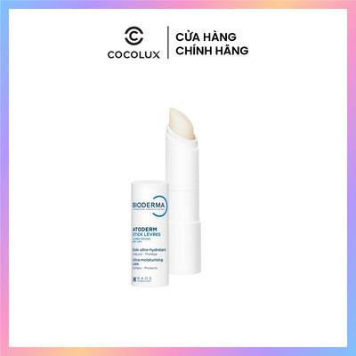 Son Dưỡng Bioderma Atoderm Lips Ultra Làm Dịu Môi Khô, Nứt Nẻ 4g