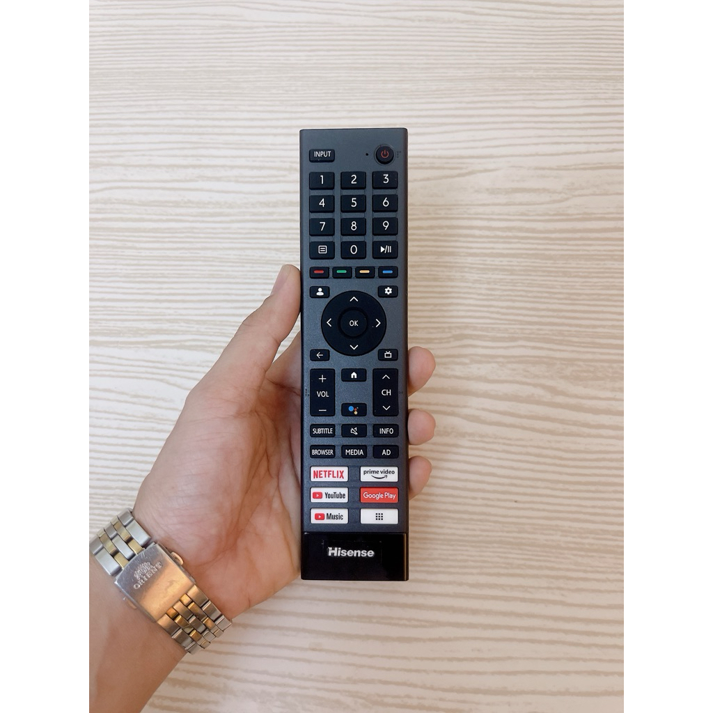 Remote Điều khiển Tivi Hisense giọng nói cao cấp( Dùng chung tất cả Tivi Hisense)