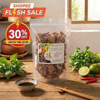 Bò Lát Chay ĐỨC TÍN - Thực Phẩm Chay Tiện Lợi Từ Đậu Nành Nguyên Chất, Đai Ngon, Sần Sật, Hương Vị Đậm Đà