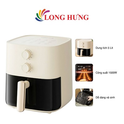 Nồi chiên không dầu Bear 5 lít AF-4H15K - Hàng chính hãng