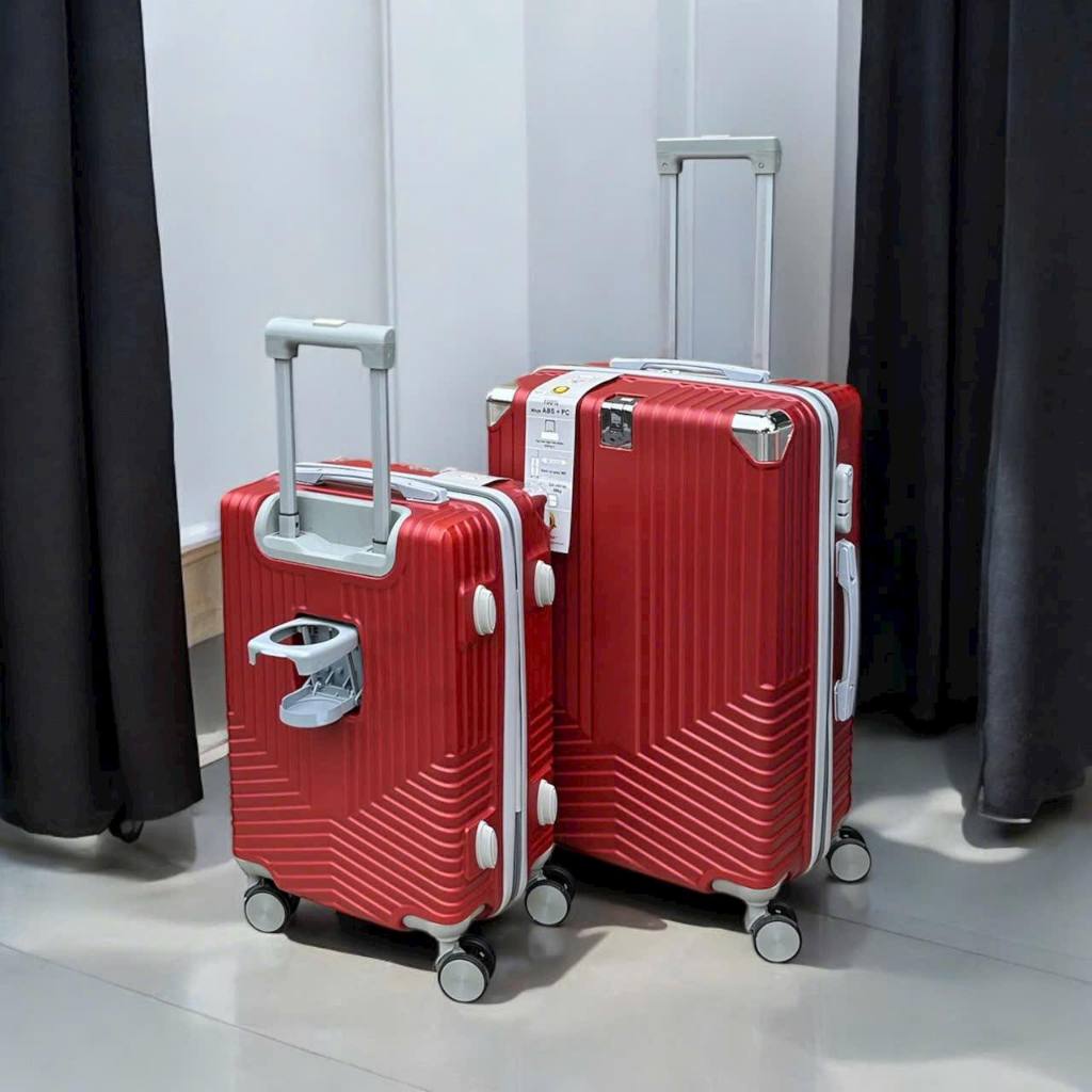 Rẻ  Vali du lịch, Vali đơn giản mới, vali xách tay, bền chắc và chống mài mòn, vali 20-24 inch B-2