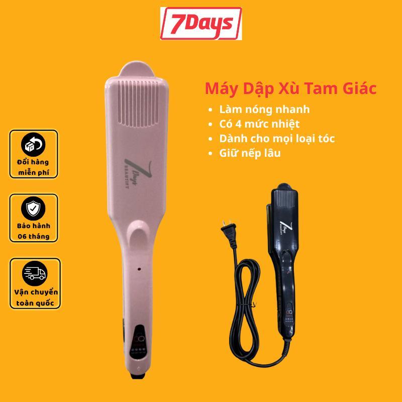 Máy Dập Xù Bản To 7Days Smile - Máy Làm Phồng Chân Tóc Chuyên Dùng Trong Salon