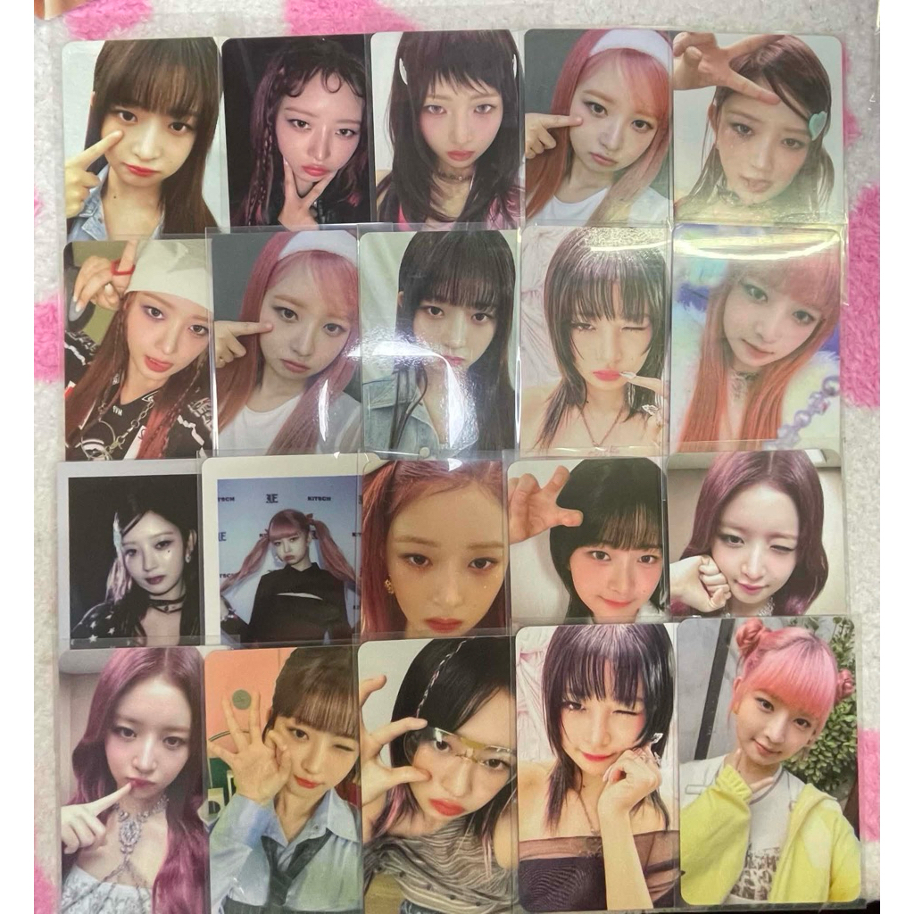 Card off Rei nhóm Ive nhiều đợt (đọc mô tả)