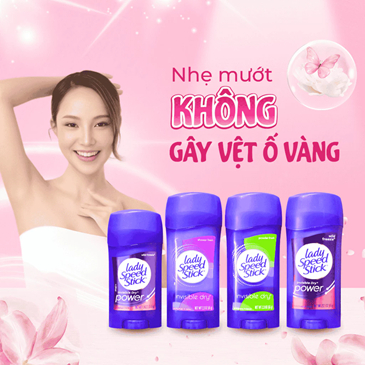 Lăn khử mùi Lady Speed Stick Shower Fresh 65g