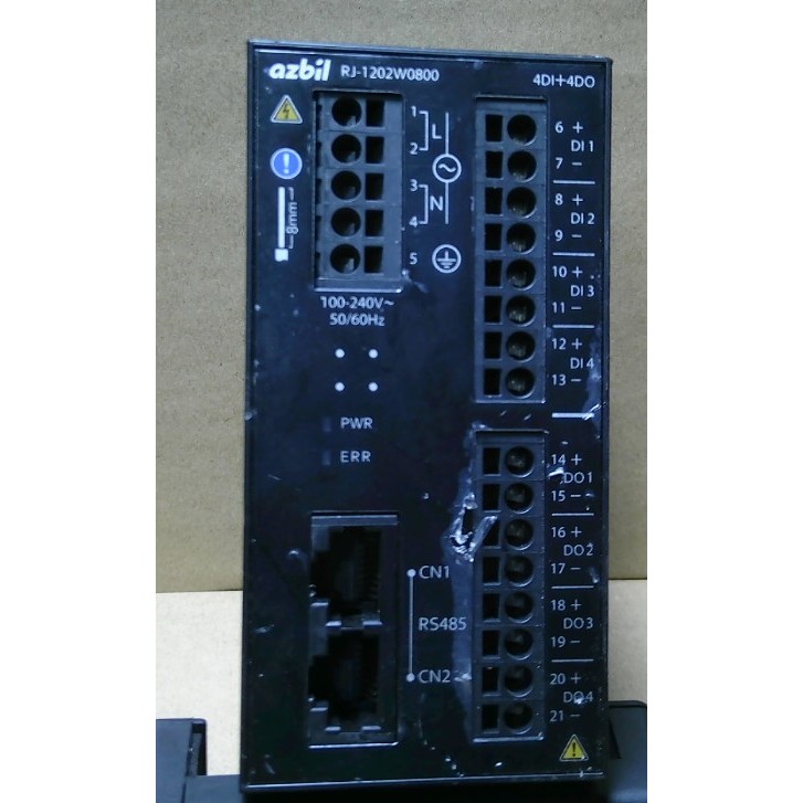 Module I/O Bnet RS485  Azbil RJ-1202W0800 - RJ-1202W0800 - azbil