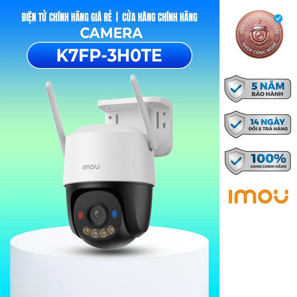 Camera PT Full Color IMOU Cruiser SC 4G 3MP K7FP-3H0TE - BẢO HÀNH CHÍNH HÃNG 2 NĂM