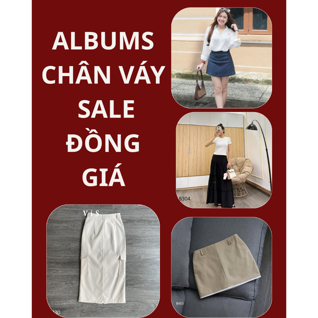 ViS Store - Albums sale chân váy đồng giá
