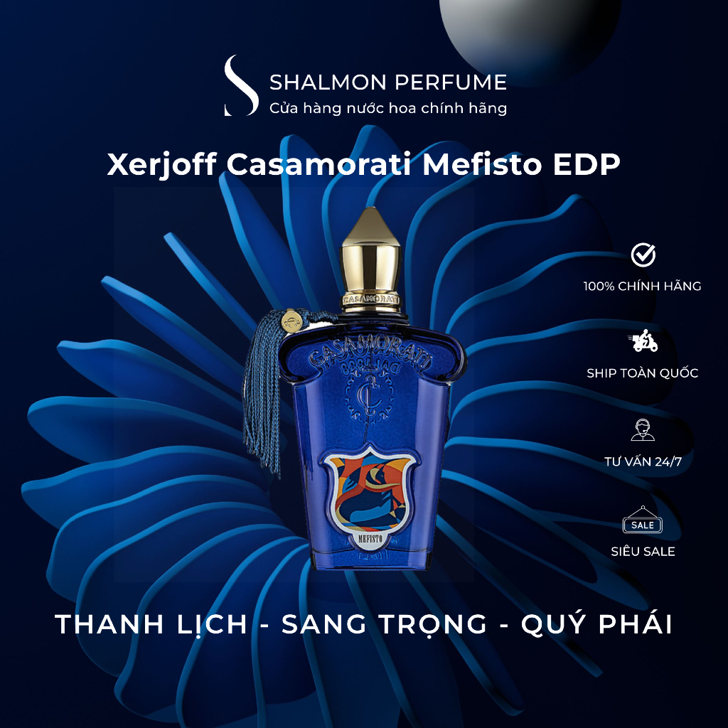 Nước Hoa Unisex Chính Hãng Xerjoff Casamorati Mefisto EDP 100ml