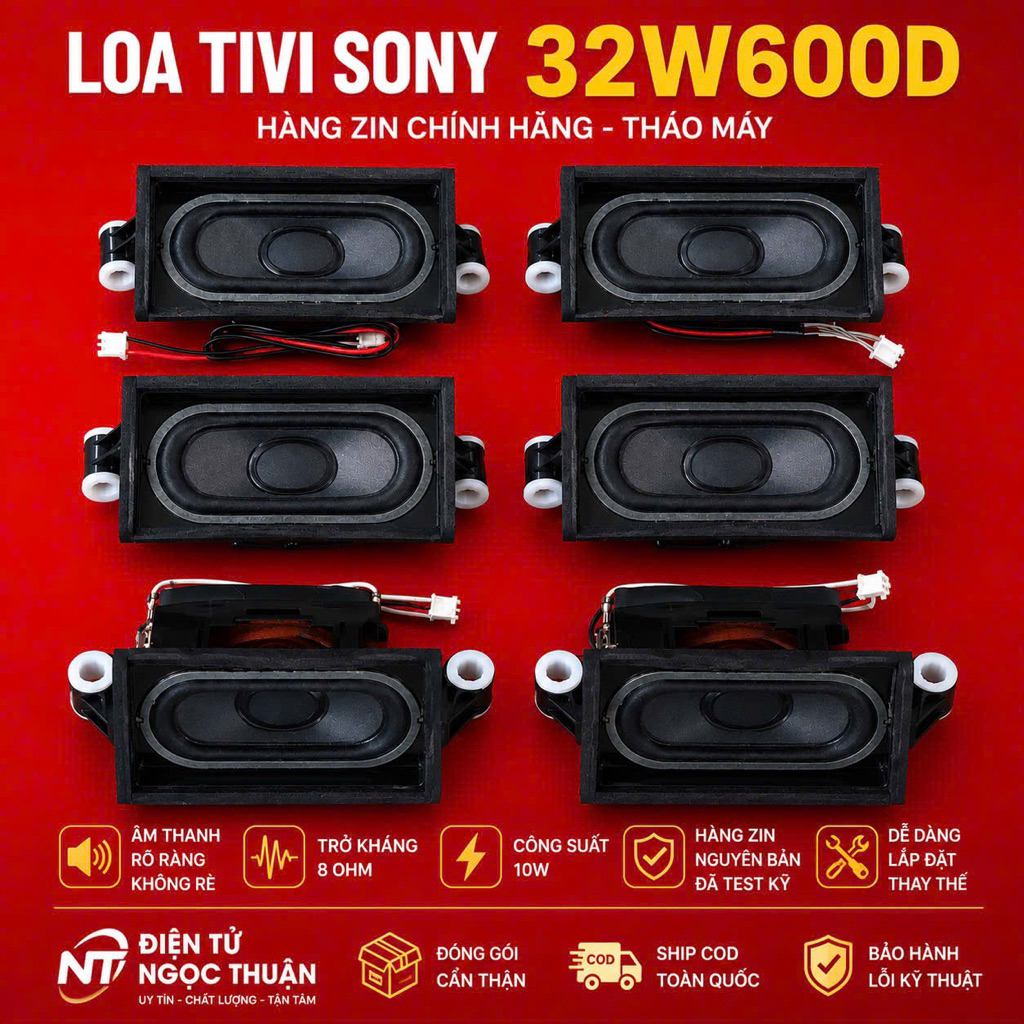 Cặp LOA Tivi SONY 32W600D – HÀNG ZIN THÁO MÁY