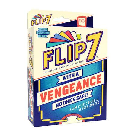 [CHÍNH HÃNG] - Board Game FLIP 7: WITH A VENGEANCE - boardgame party vui nhộn