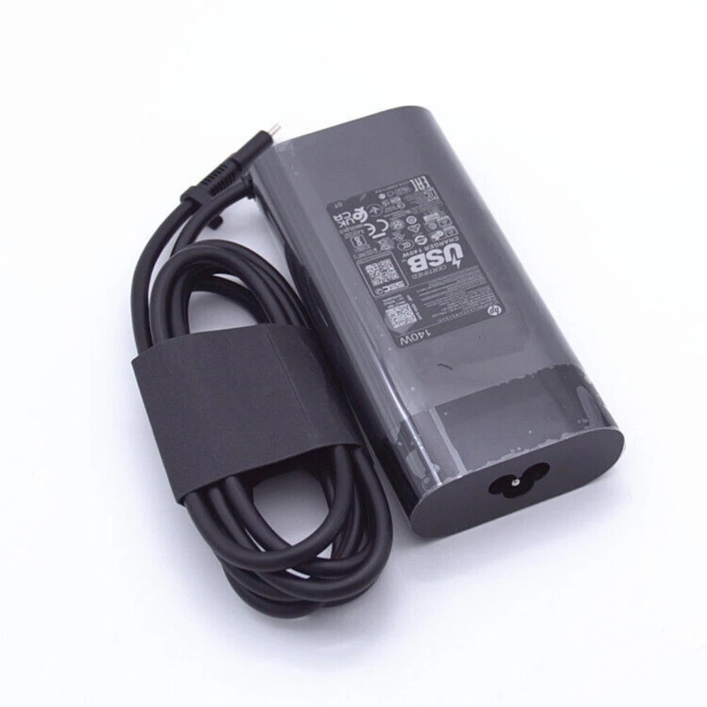 Sạc 140W TYPE-C FOR HP OMEN TRANSCEND GAMING 14-FB0000 AC ADAPTER CHARGER - Hàng hãng bóc máy