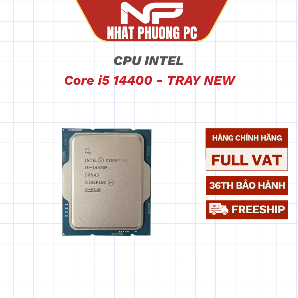 CPU Intel Core i5 14400 - TRAY