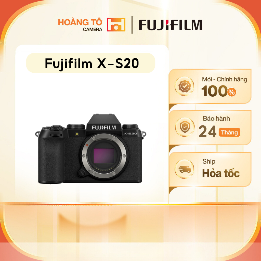 Máy ảnh Fujifilm X-S20 XS20 | Mới chính hãng