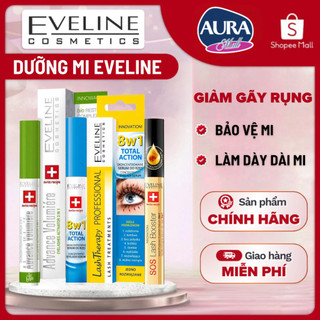 Tinh Chất Dưỡng Mi EVELINE COSMETICS 8IN1 TOTAL ACTION CONCENTRATED EYELASH Serum 10ml