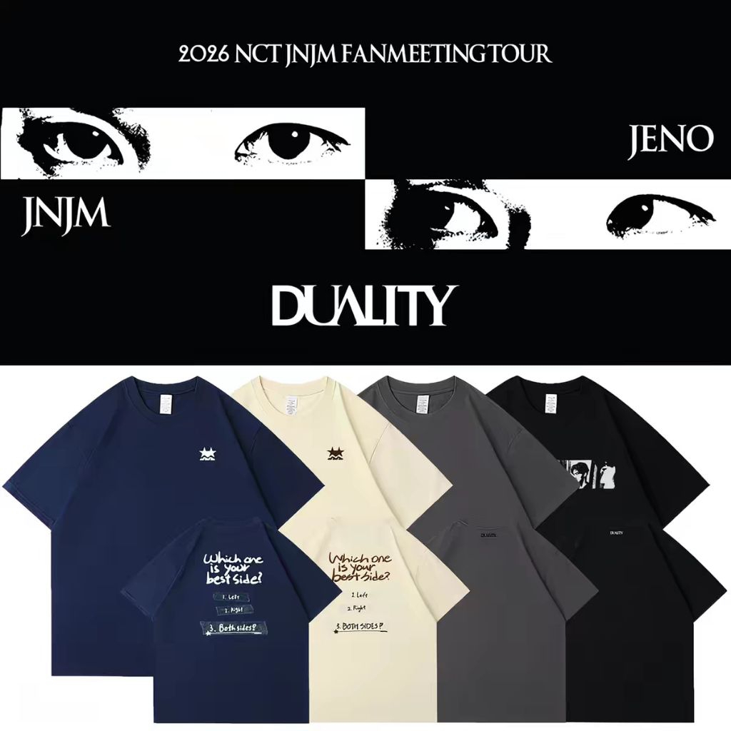 Áo thun concert NCT JNJM (Jeno & Jaemin) - Duality