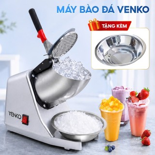 Máy bào đá venko vk-ic500 4 lưỡi bào mạnh, bào mịn công suất 500w máy làm đá tuyết chạy êm