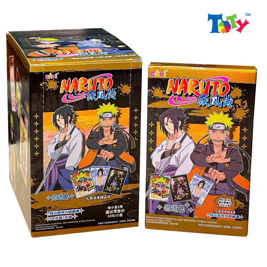 (1 Pack) Card bo góc - Naruto - Shippuden - PLR - Eaki - CN17
