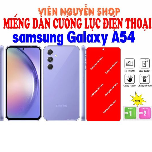 Miếng dán kính cường lực cho điện thoại samsung galaxy A35