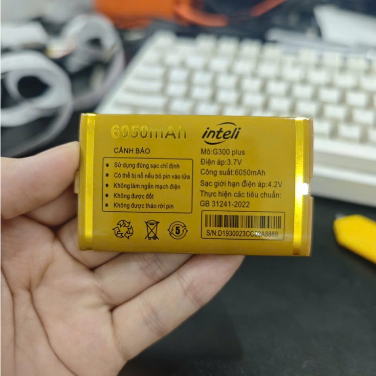 Pin Điện thoại Good G300 Plus, Inteli G300 Plus 6950 Mah