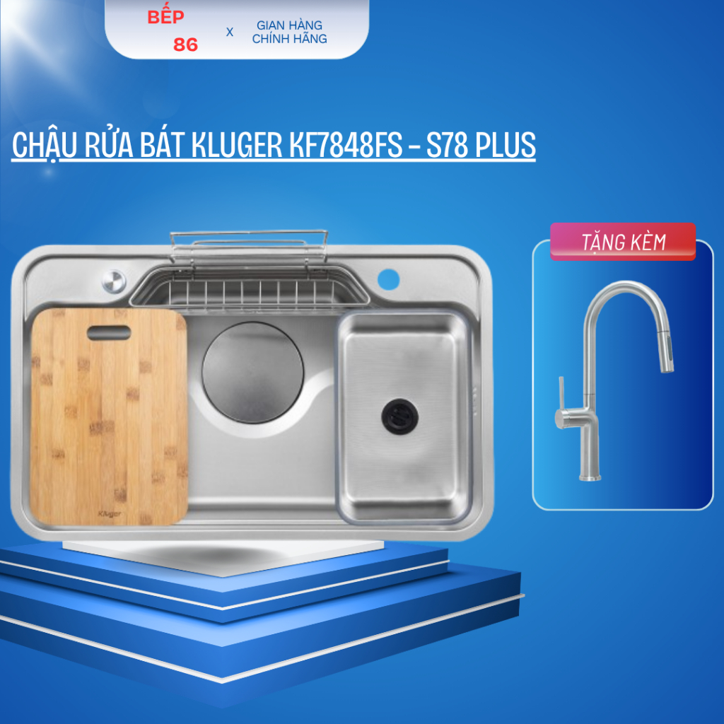 Chậu rửa bát Kluger KF7848FS – S78 plus