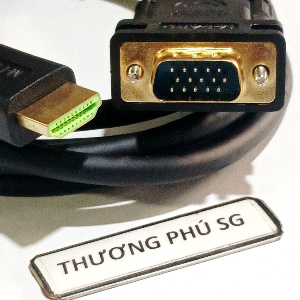 Cáp HDMI ra VGA dài 1.8m (HDMI to VGA Cable) / Chỉ xuất 1 chiều từ HDMI ra Vga (M Pard)