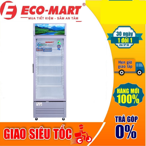 358K3L Tủ mát Sanaky Inverter VH-358K3L 340 lít sử dụng, 400L tổng