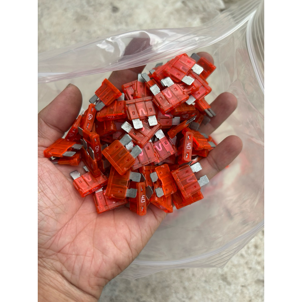 5 chiếc cầu chì Makita 40A thay thế cho mạch máy vít Makita các dòng Td148, Td170, Td171, Td172,Td17