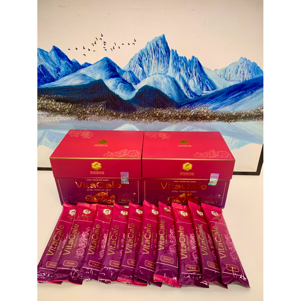 Vitacafe thơm ngon eoo thon ( 2 hộp 40 gói )