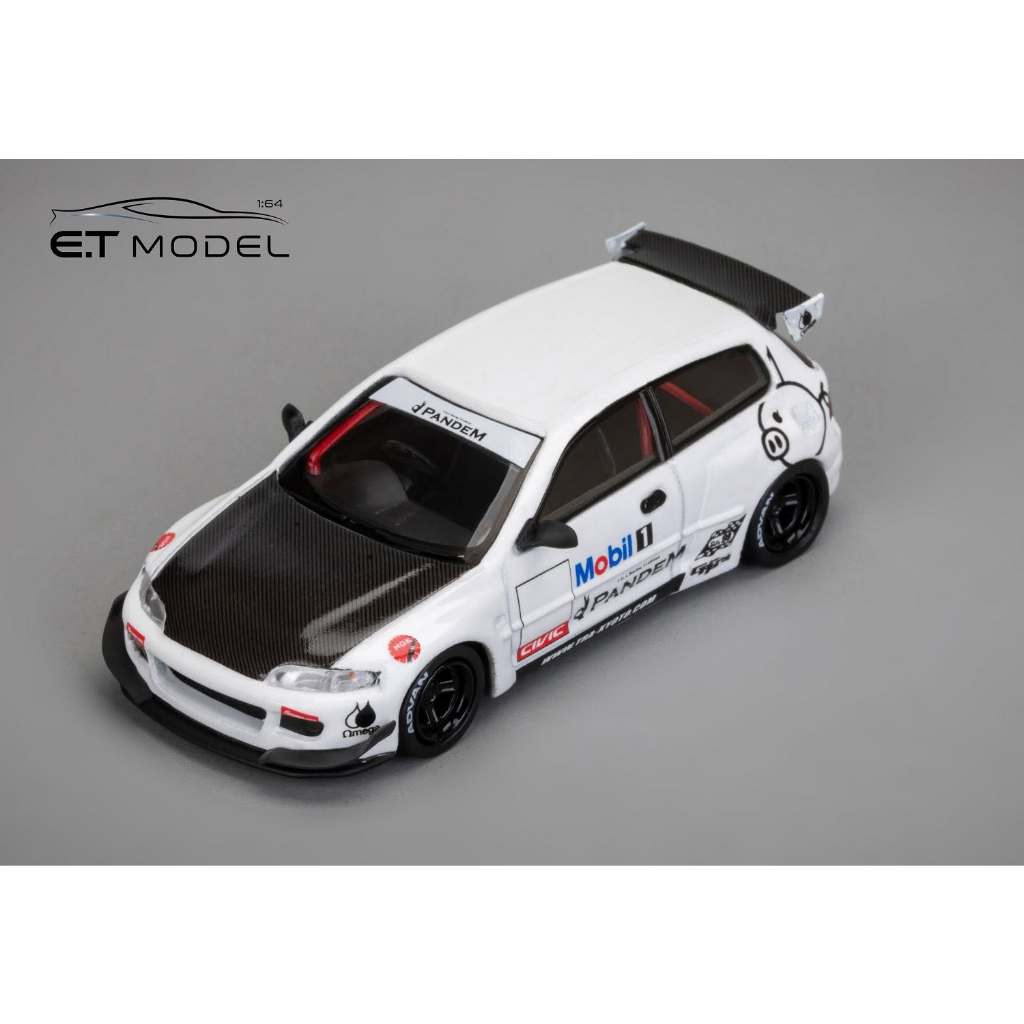 Mô hình ô tô Pandem Civic EG6 Rocket Bunny 1:64 ET