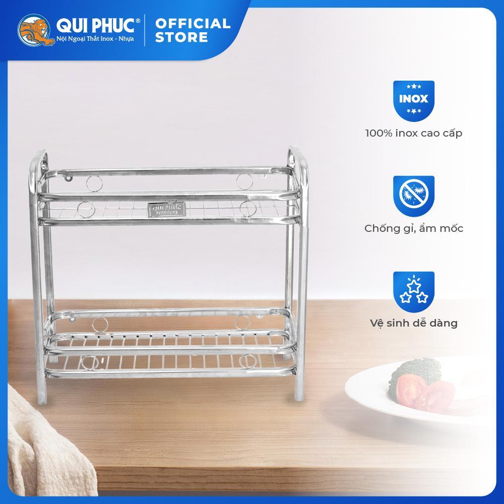 [HỎA TỐC] Kệ đa năng Win QUI PHÚC, inox 201 cao cấp, sáng bóng, dùng trong nhà bếp, tiện dụng